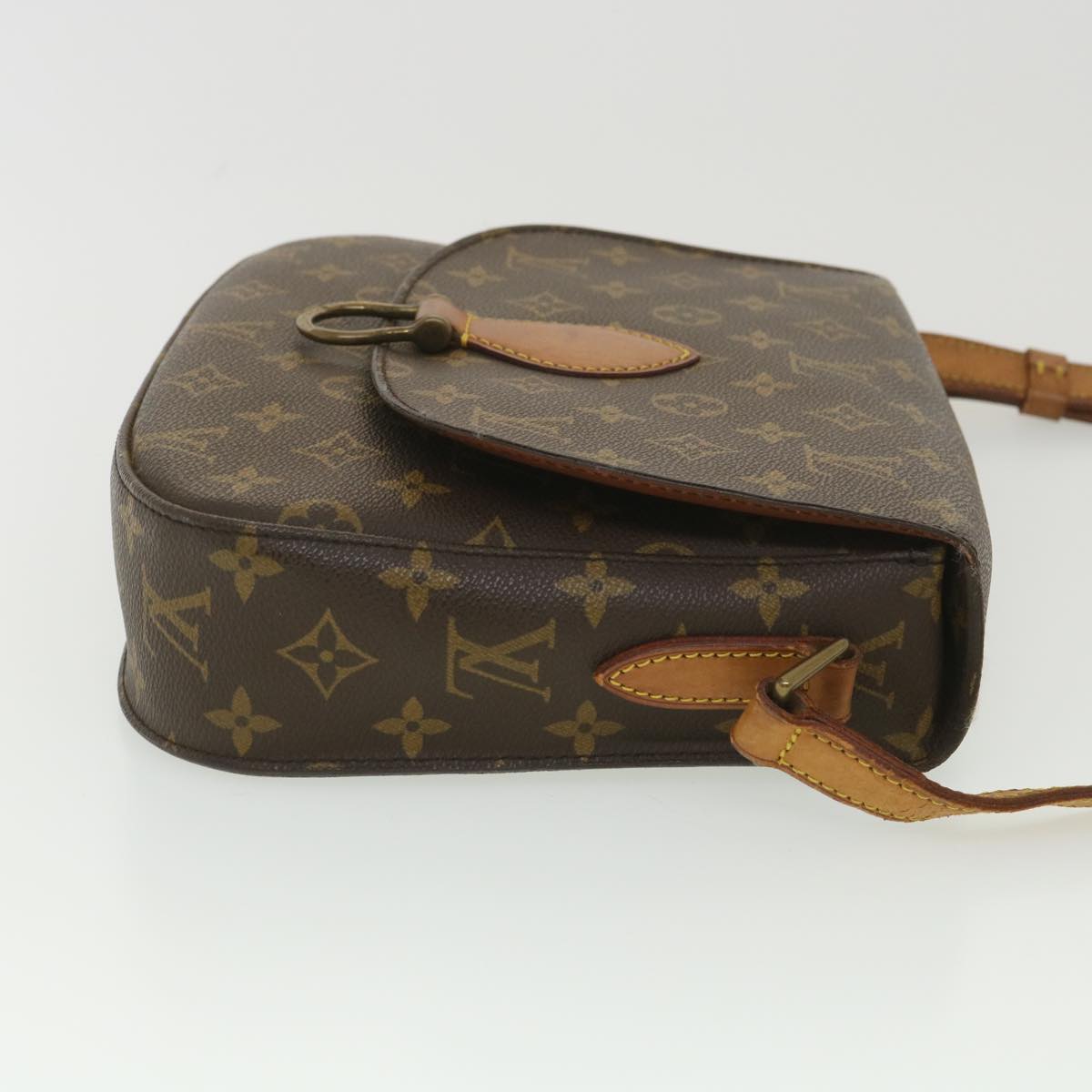 LOUIS VUITTON Monogram Saint Cloud GM Shoulder Bag M51242 LV yk6129B