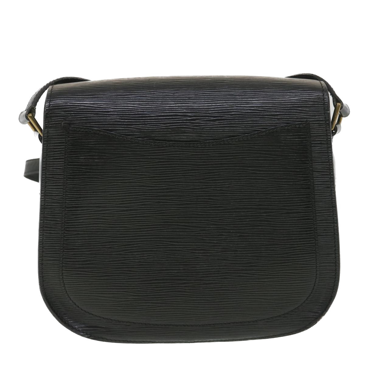 LOUIS VUITTON Epi Saint Cloud GM Shoulder Bag Black M52192 LV yk6132B