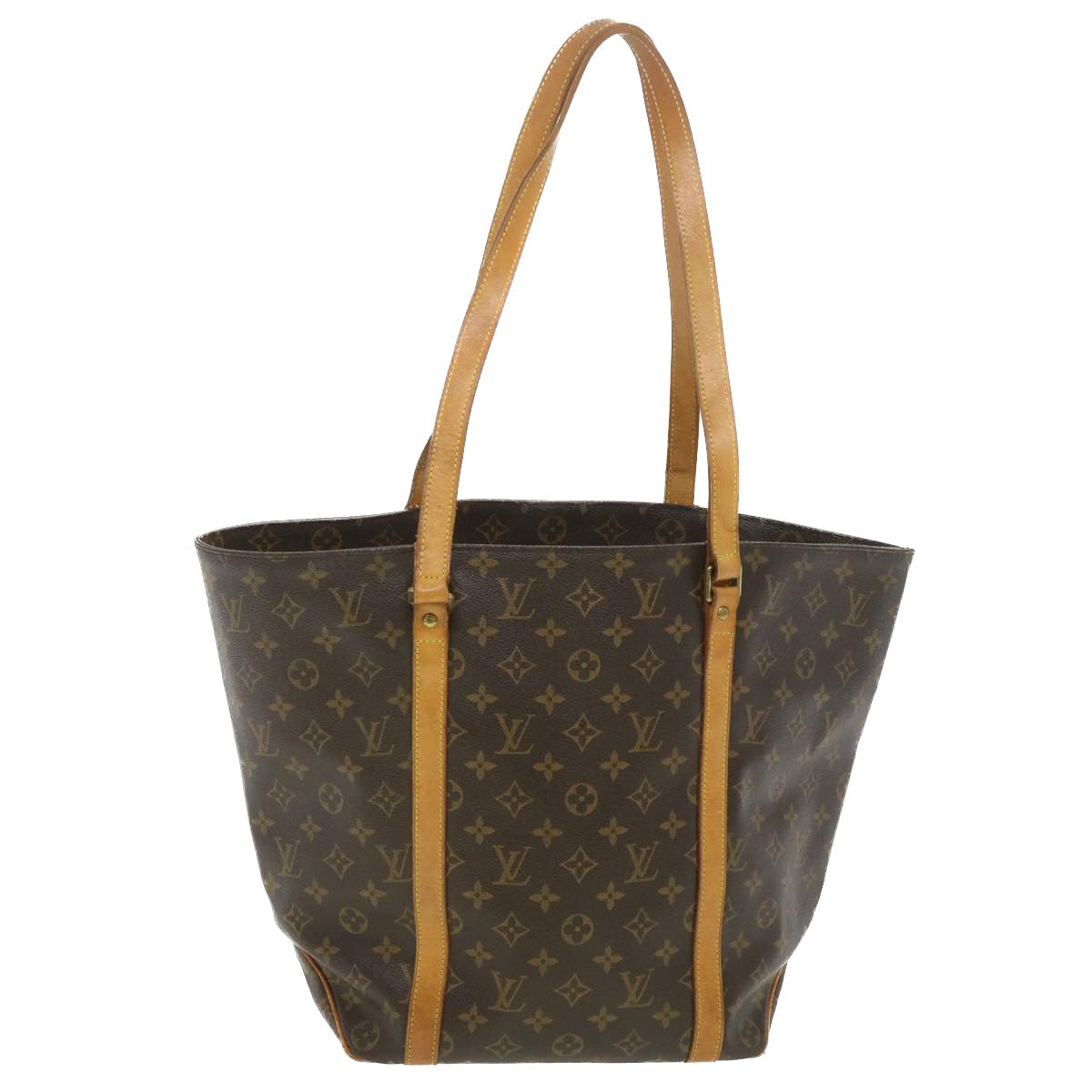 LOUIS VUITTON Monogram Sac Shopping Tote Bag M51108 LV yk6155B