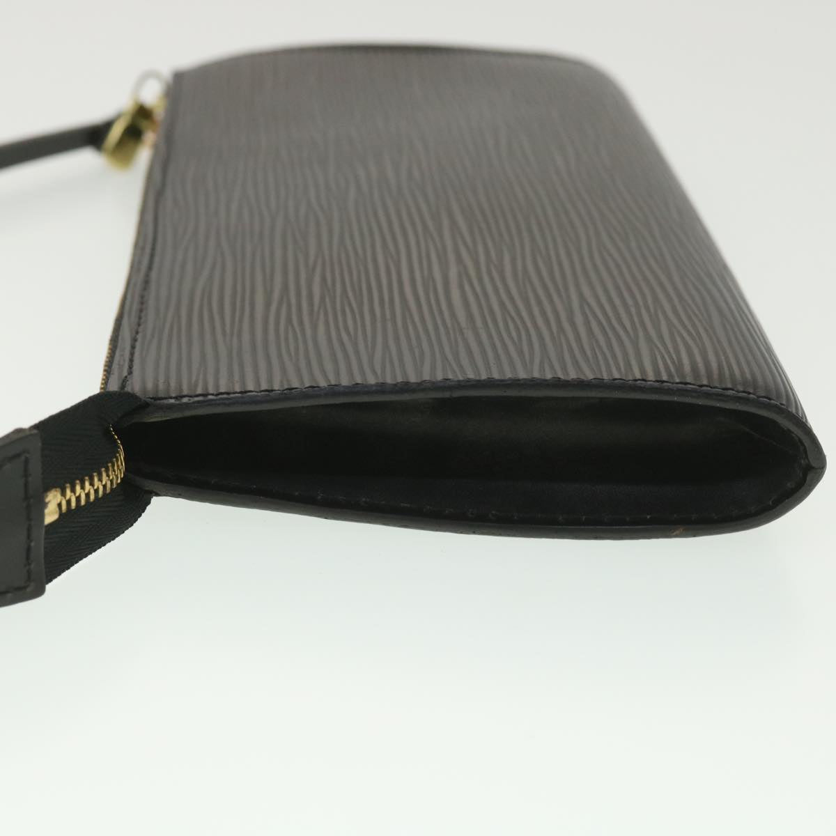 LOUIS VUITTON Epi Pochette Accessoires Accessory Pouch Black M52982 yk6156B