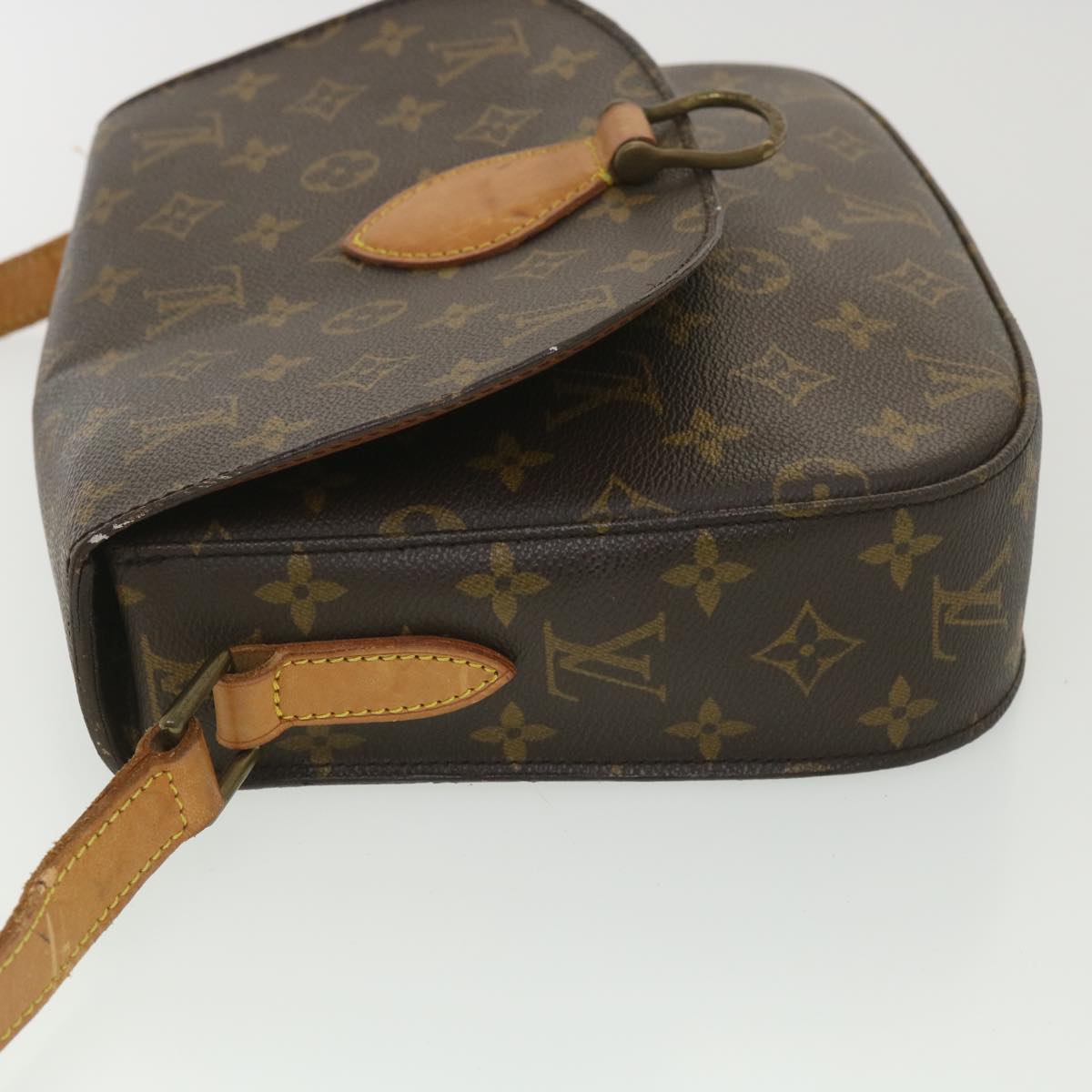 LOUIS VUITTON Monogram Saint Cloud GM Shoulder Bag M51242 LV yk6174B