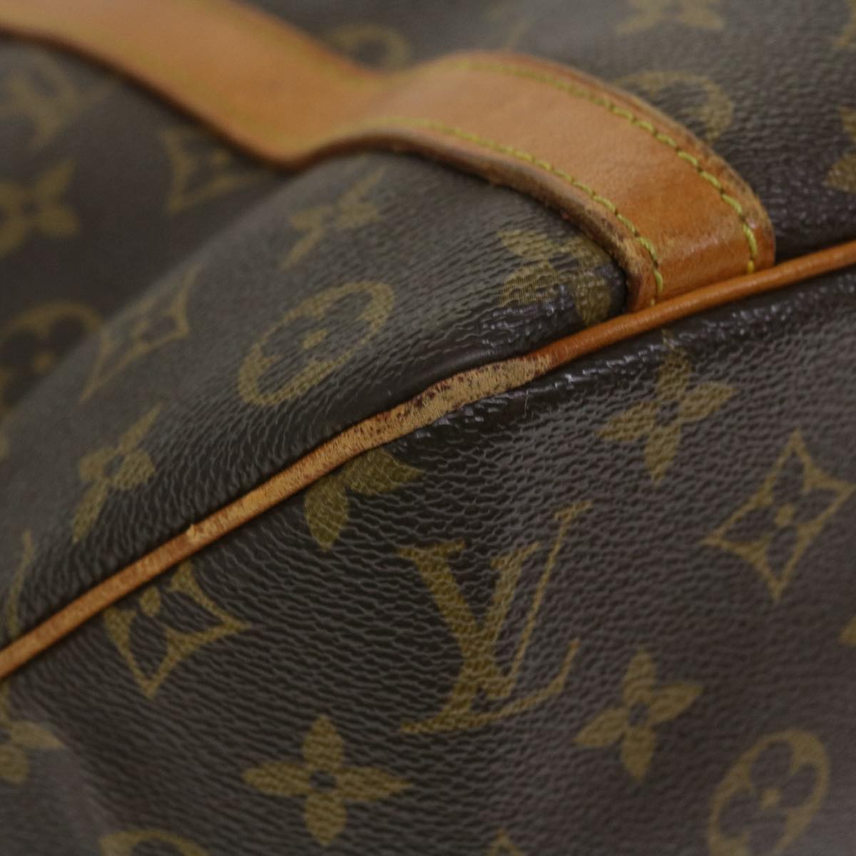 LOUIS VUITTON Monogram Sac Shopping Tote Bag M51108 LV yk6204B