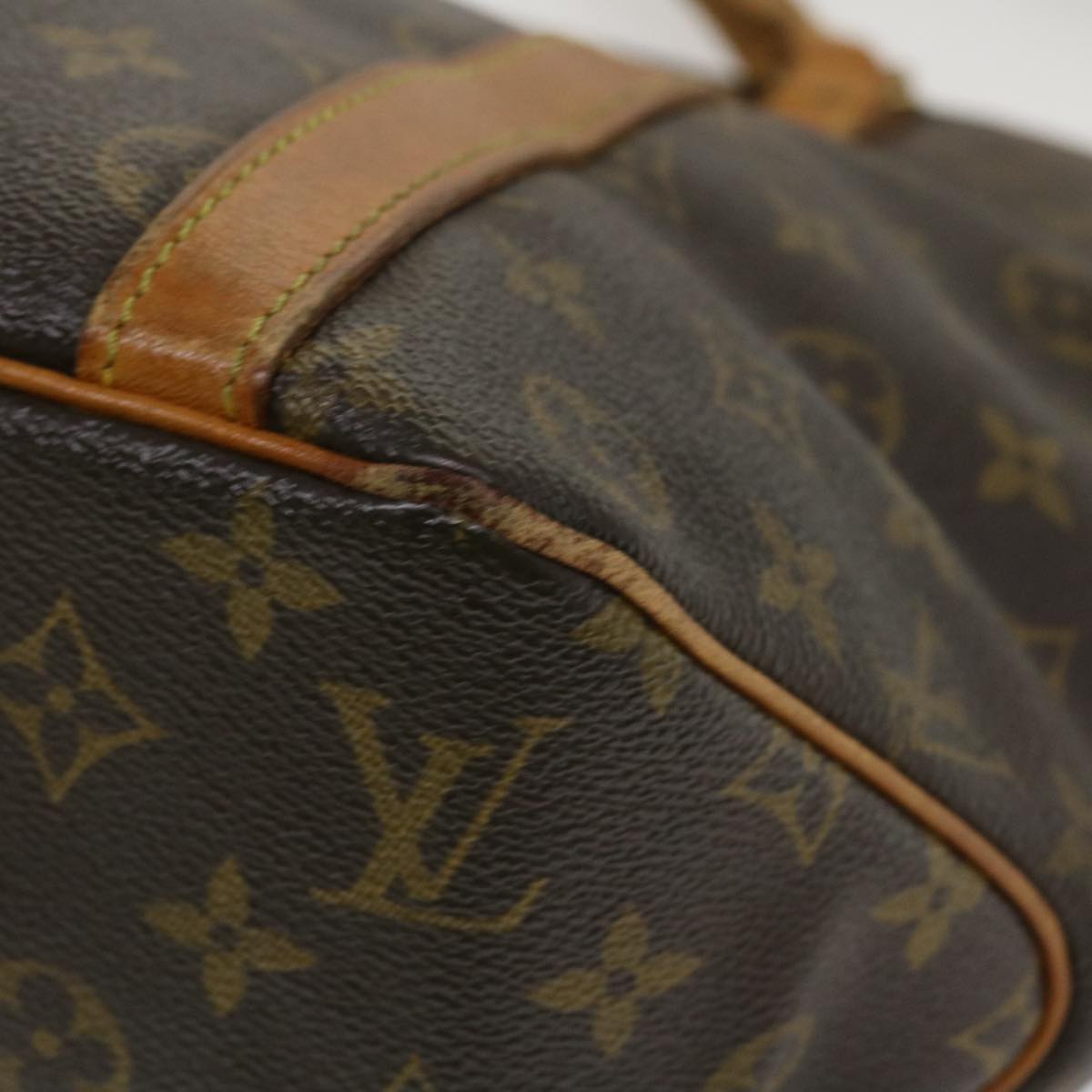 LOUIS VUITTON Monogram Sac Shopping Tote Bag M51108 LV yk6204B