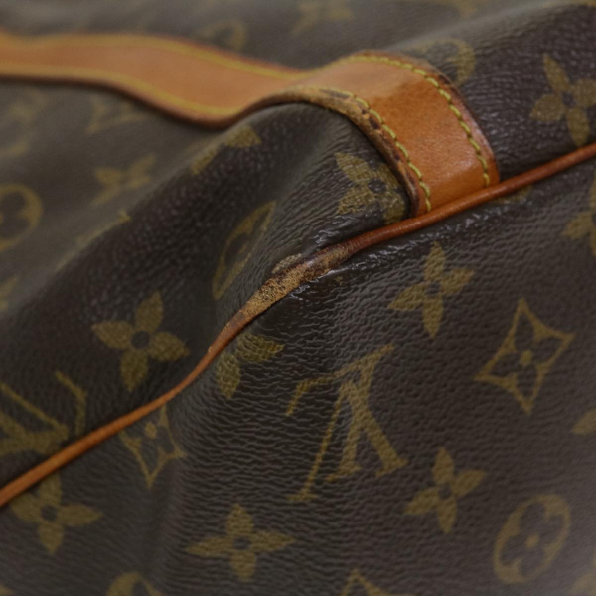 LOUIS VUITTON Monogram Sac Shopping Tote Bag M51108 LV yk6204B