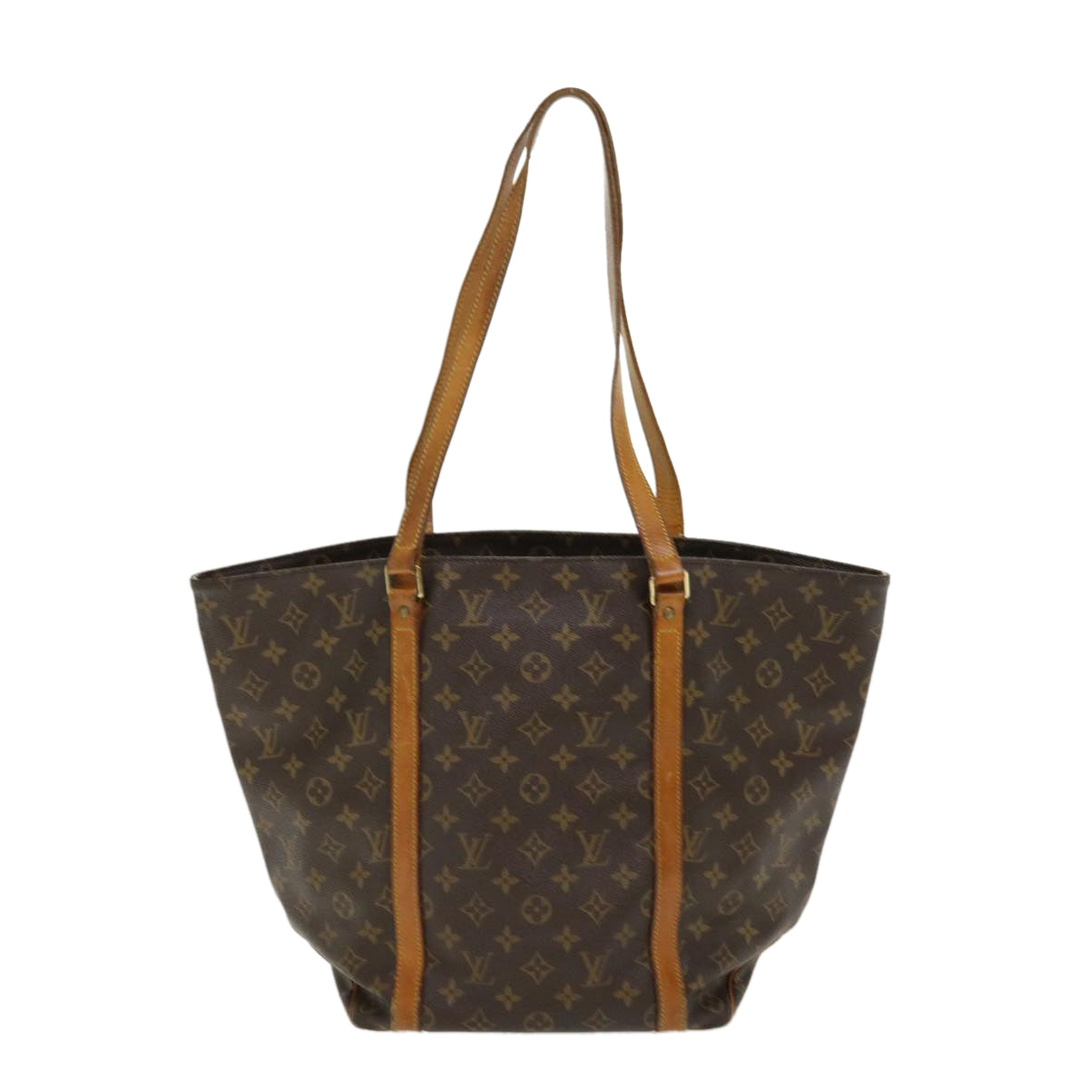 LOUIS VUITTON Monogram Sac Shopping Tote Bag M51108 LV yk6204B
