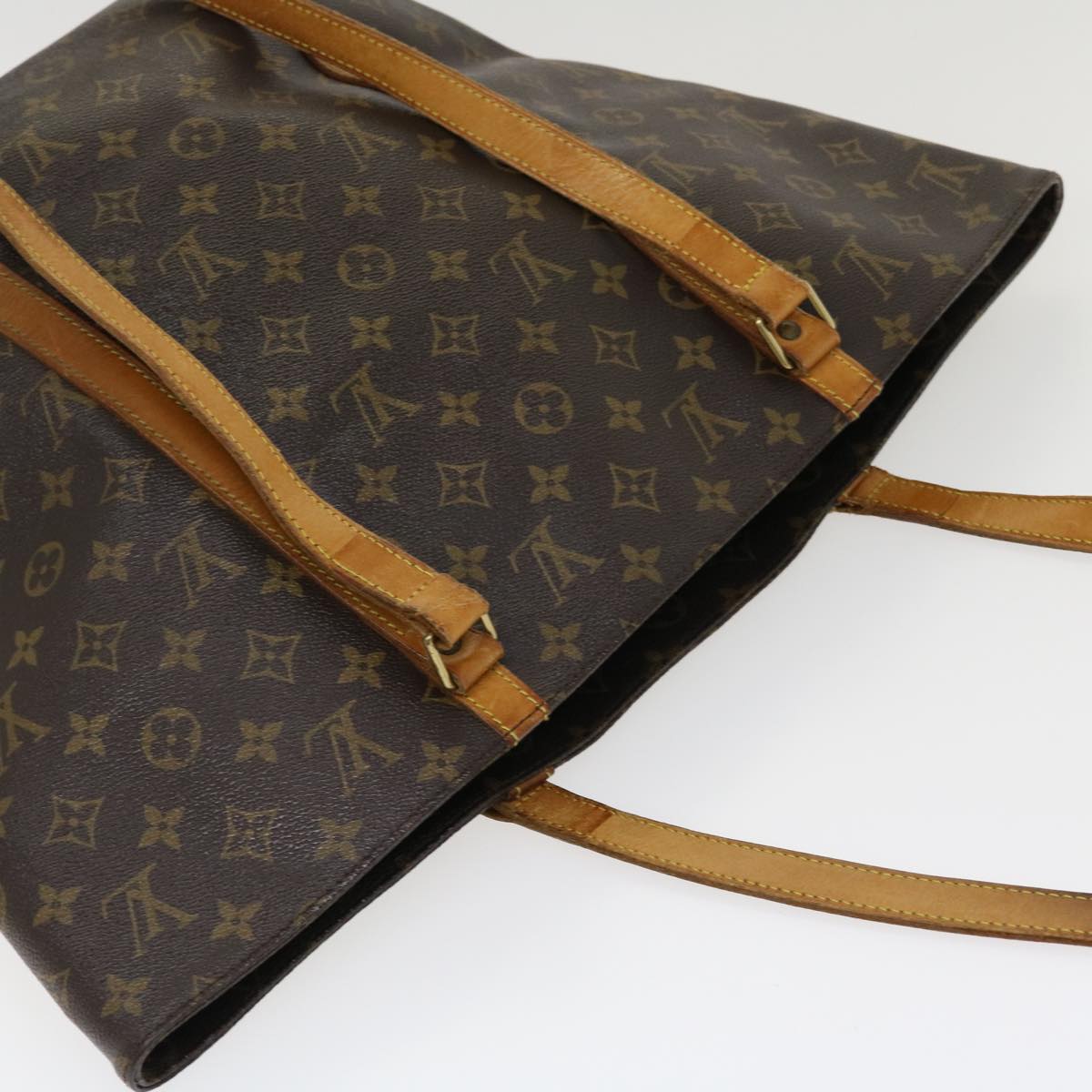 LOUIS VUITTON Monogram Sac Shopping Tote Bag M51108 LV yk6204B