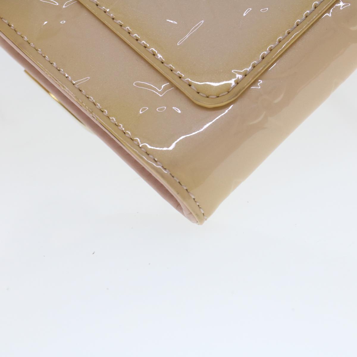 LOUIS VUITTON Vernis Rossmore MM Shoulder Bag Rose Angelique M90070 yk7248