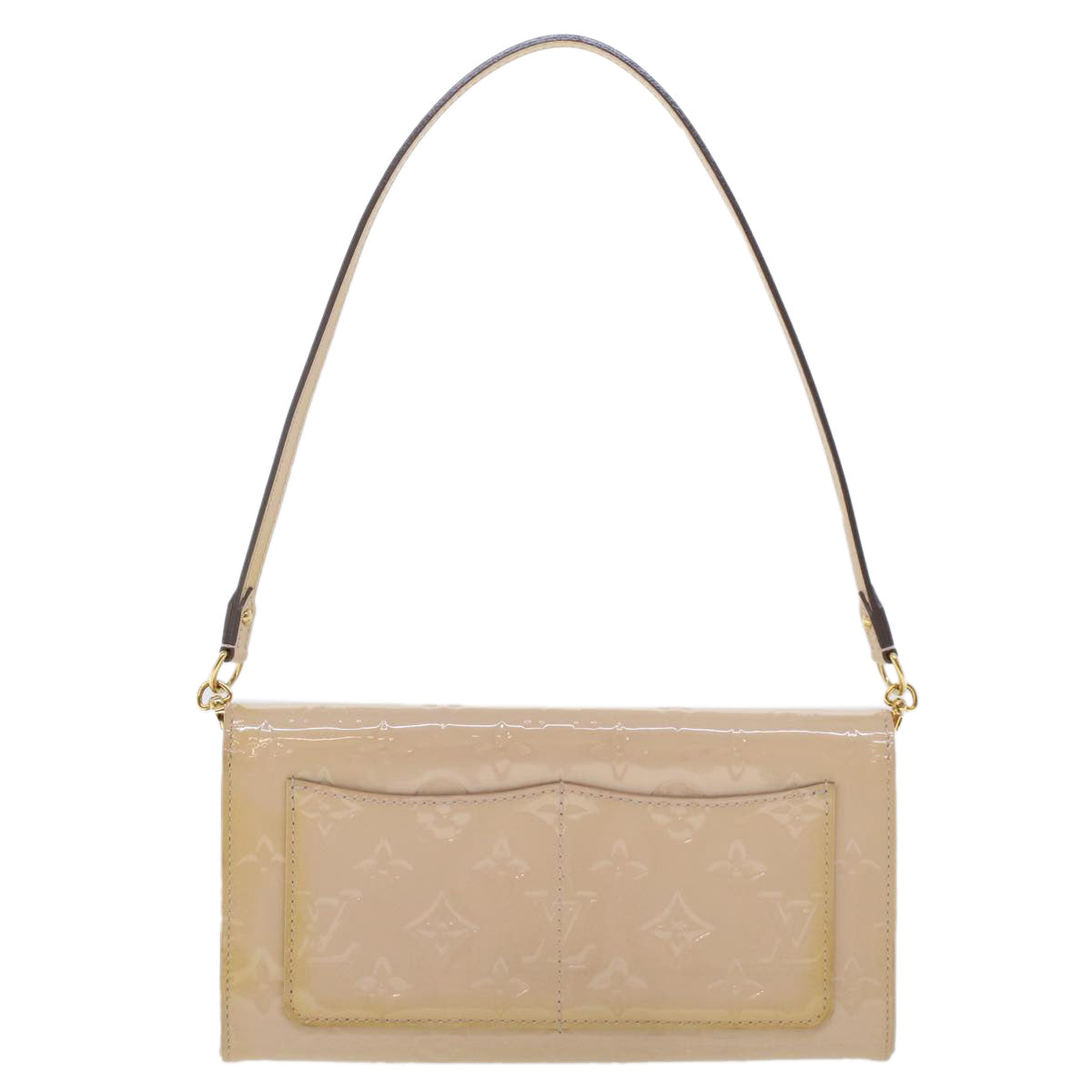 LOUIS VUITTON Vernis Rossmore MM Shoulder Bag Rose Angelique M90070 yk7248