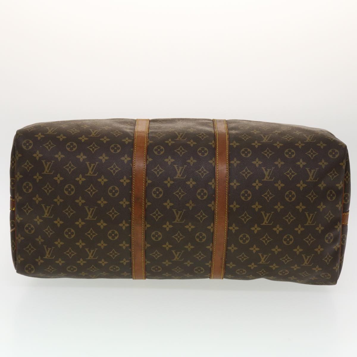 LOUIS VUITTON Monogram Keepall Bandouliere 60 Boston Bag M41412 LV yk7258