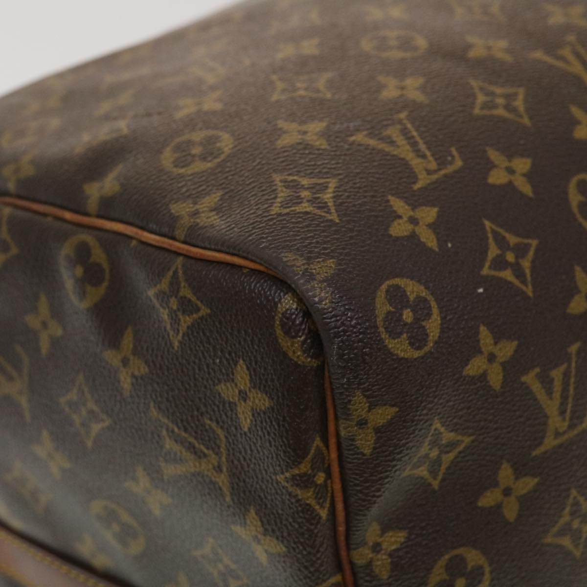 LOUIS VUITTON Monogram Keepall Bandouliere 60 Boston Bag M41412 LV yk7258
