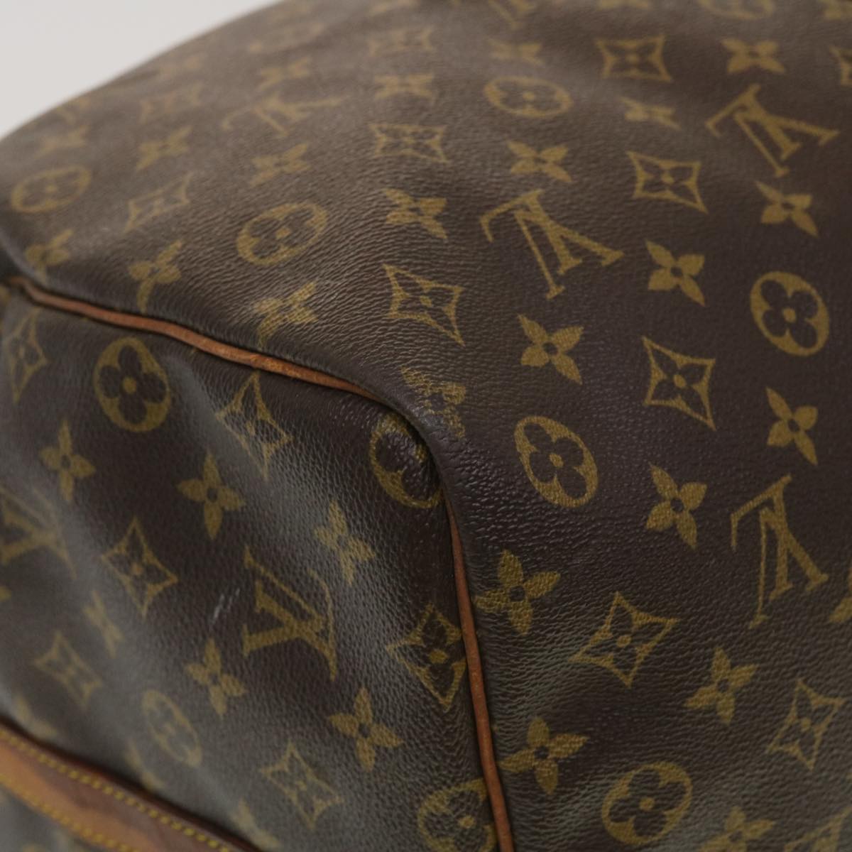 LOUIS VUITTON Monogram Keepall Bandouliere 60 Boston Bag M41412 LV yk7258
