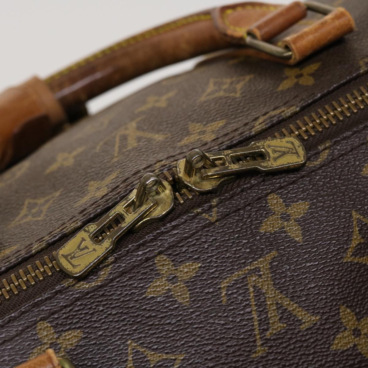 LOUIS VUITTON Monogram Keepall Bandouliere 60 Boston Bag M41412 LV yk7258