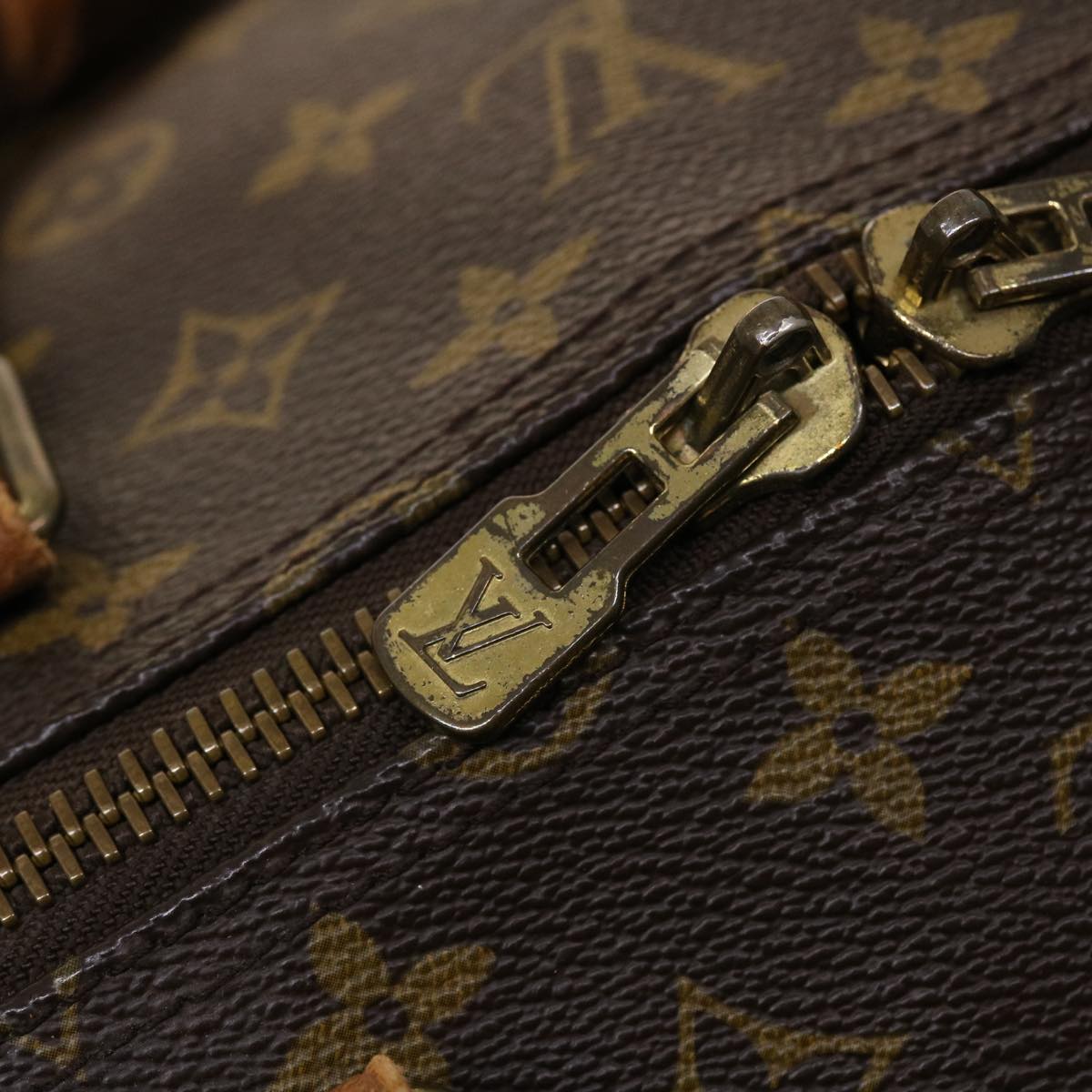 LOUIS VUITTON Monogram Keepall Bandouliere 60 Boston Bag M41412 LV yk7258