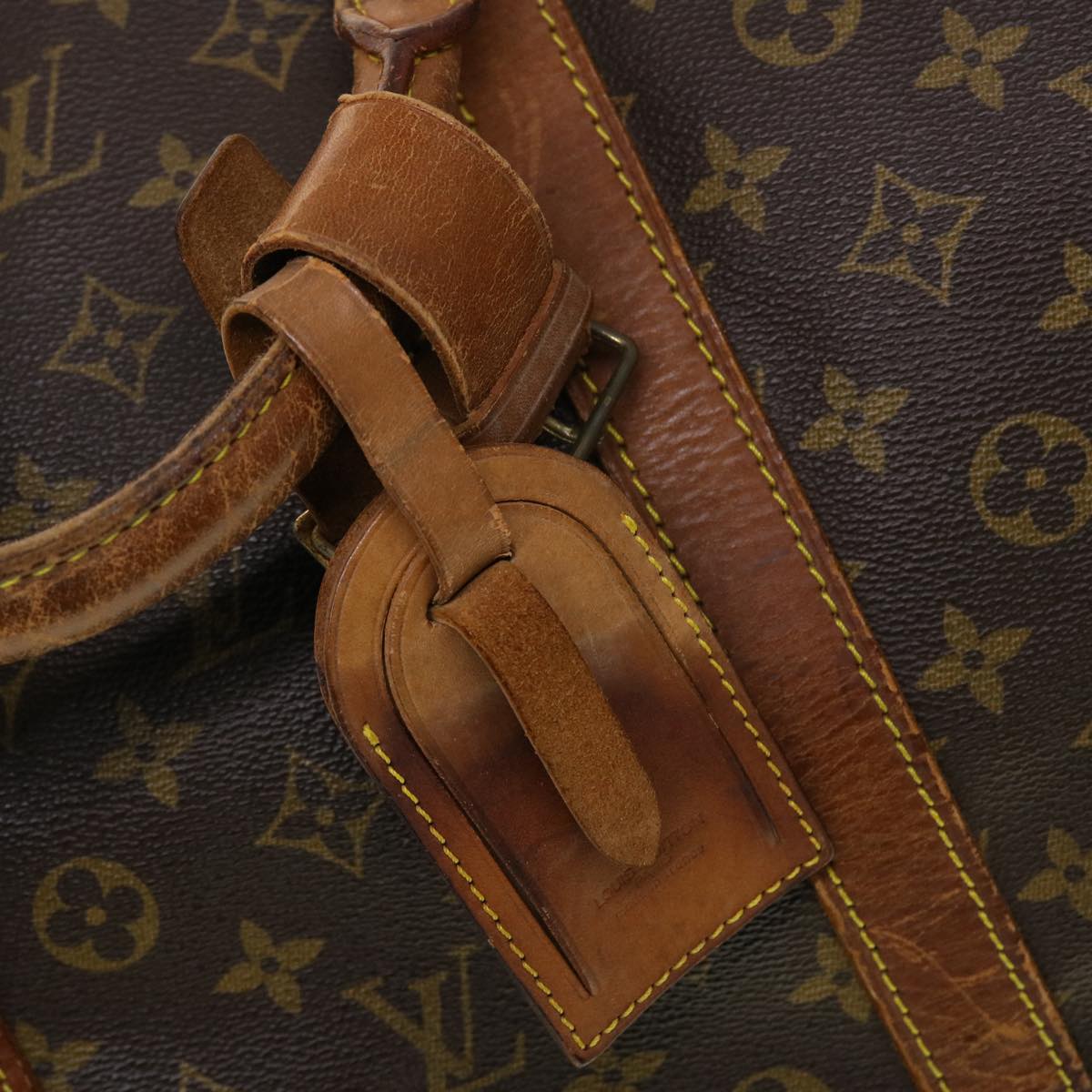 LOUIS VUITTON Monogram Keepall Bandouliere 60 Boston Bag M41412 LV yk7258