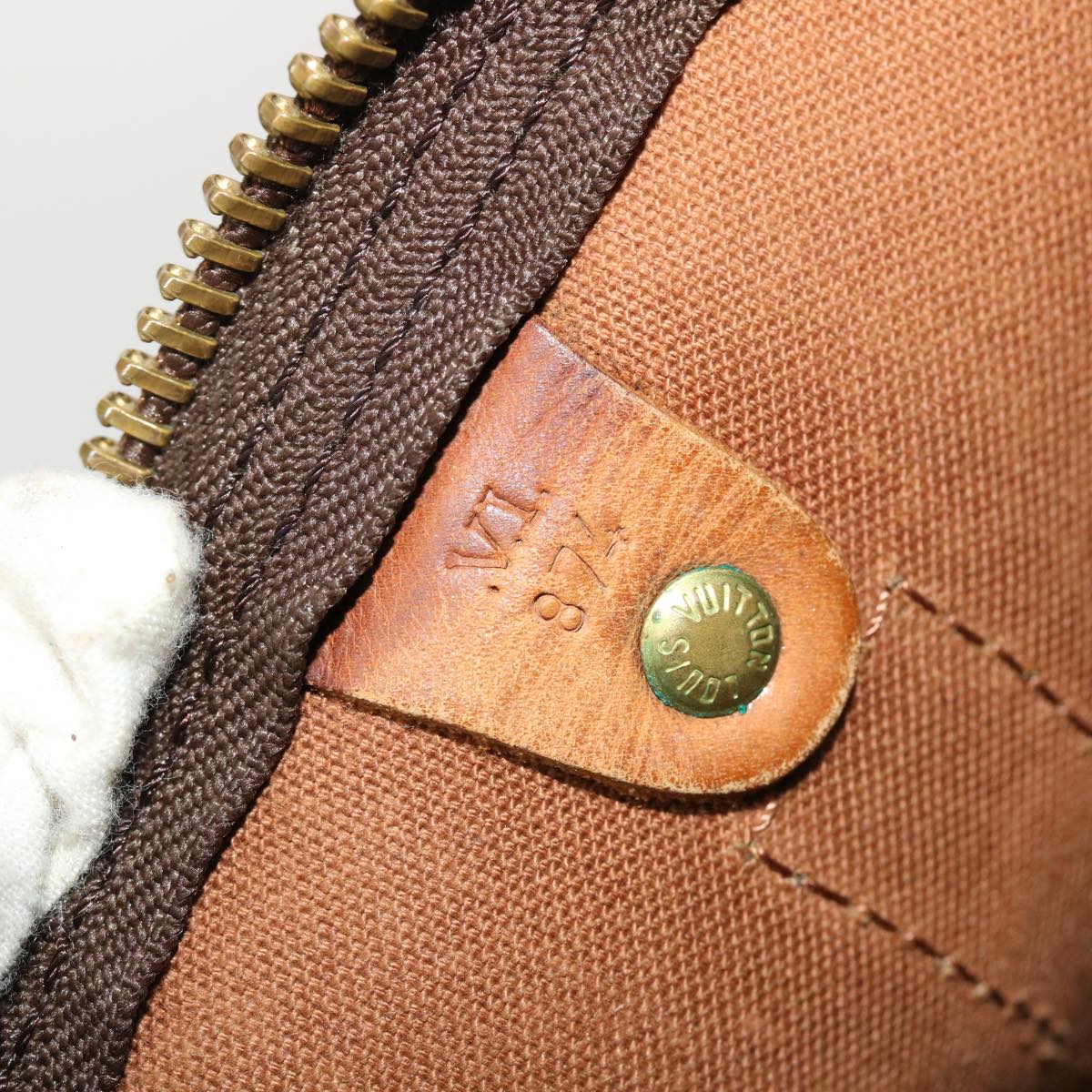 LOUIS VUITTON Monogram Keepall Bandouliere 60 Boston Bag M41412 LV yk7258
