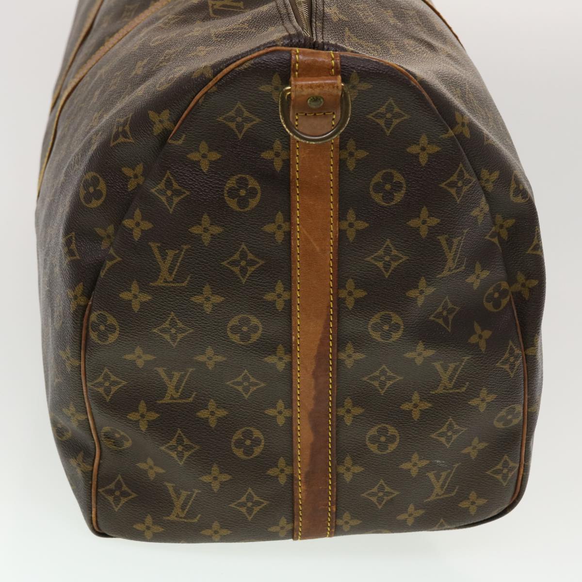 LOUIS VUITTON Monogram Keepall Bandouliere 60 Boston Bag M41412 LV yk7258