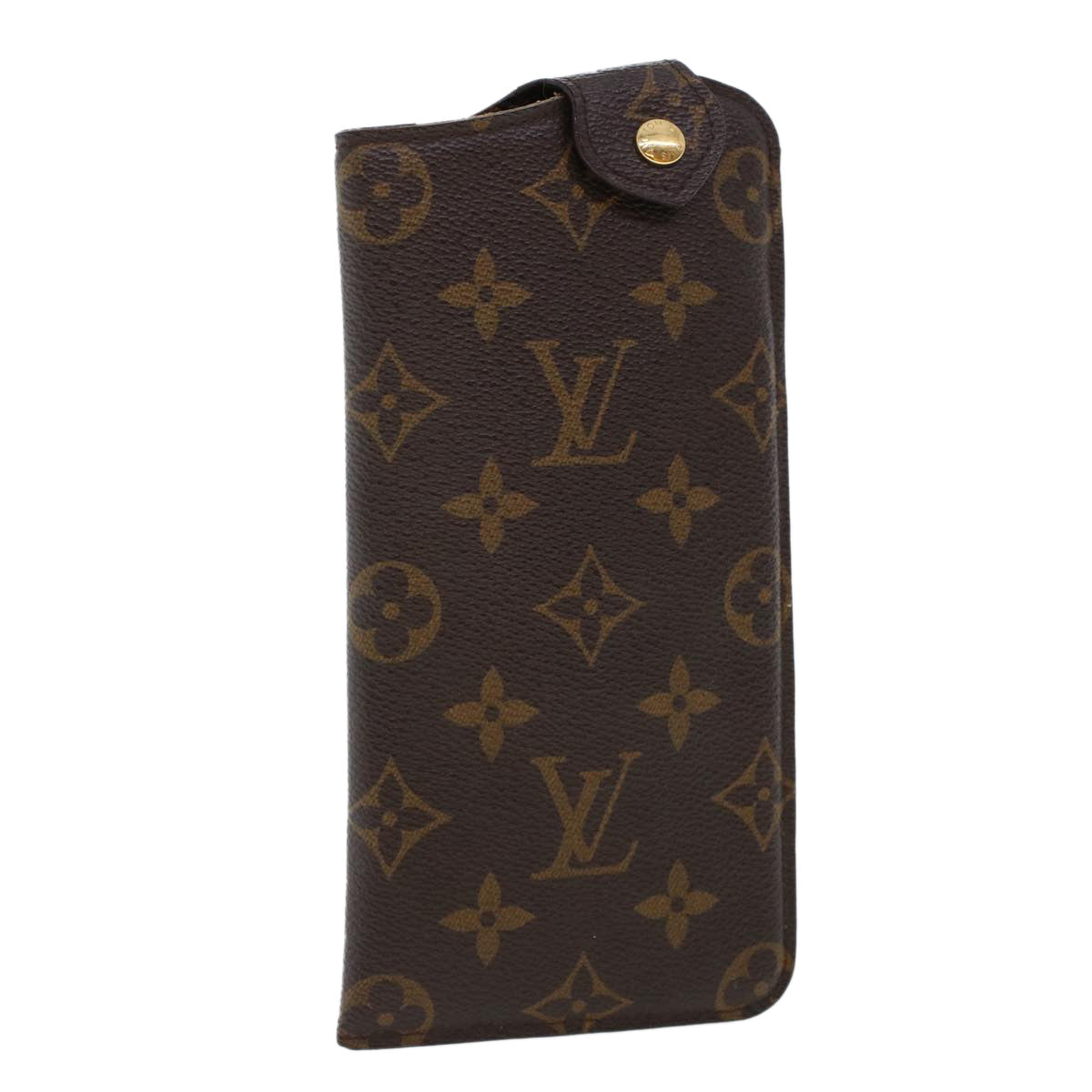 LOUIS VUITTON Monogram Etui Lunette MM Glasses Case M66544 LV yk7266