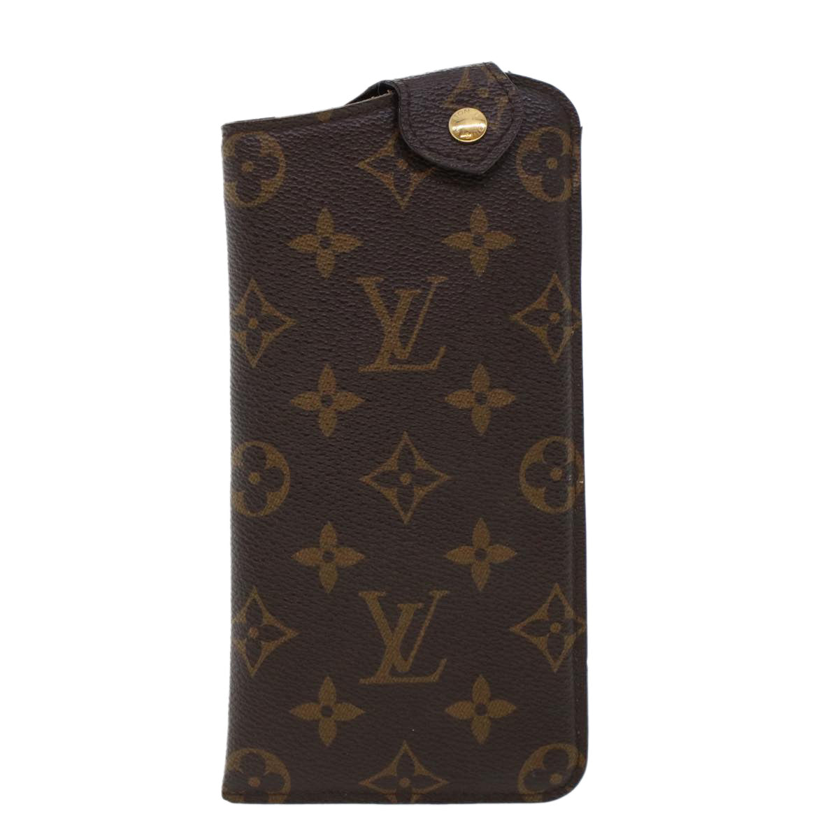 LOUIS VUITTON Monogram Etui Lunette MM Glasses Case M66544 LV yk7266