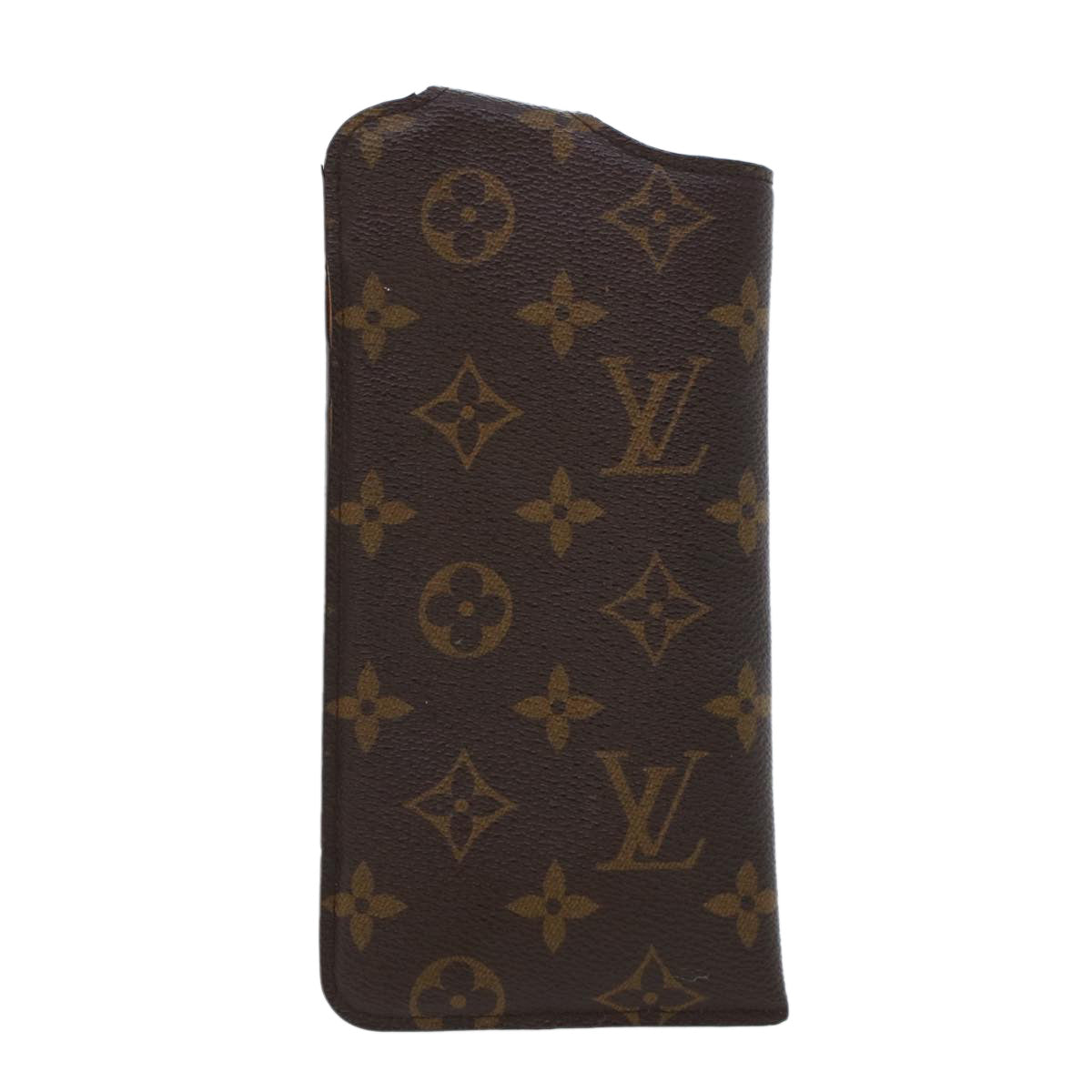 LOUIS VUITTON Monogram Etui Lunette MM Glasses Case M66544 LV yk7266