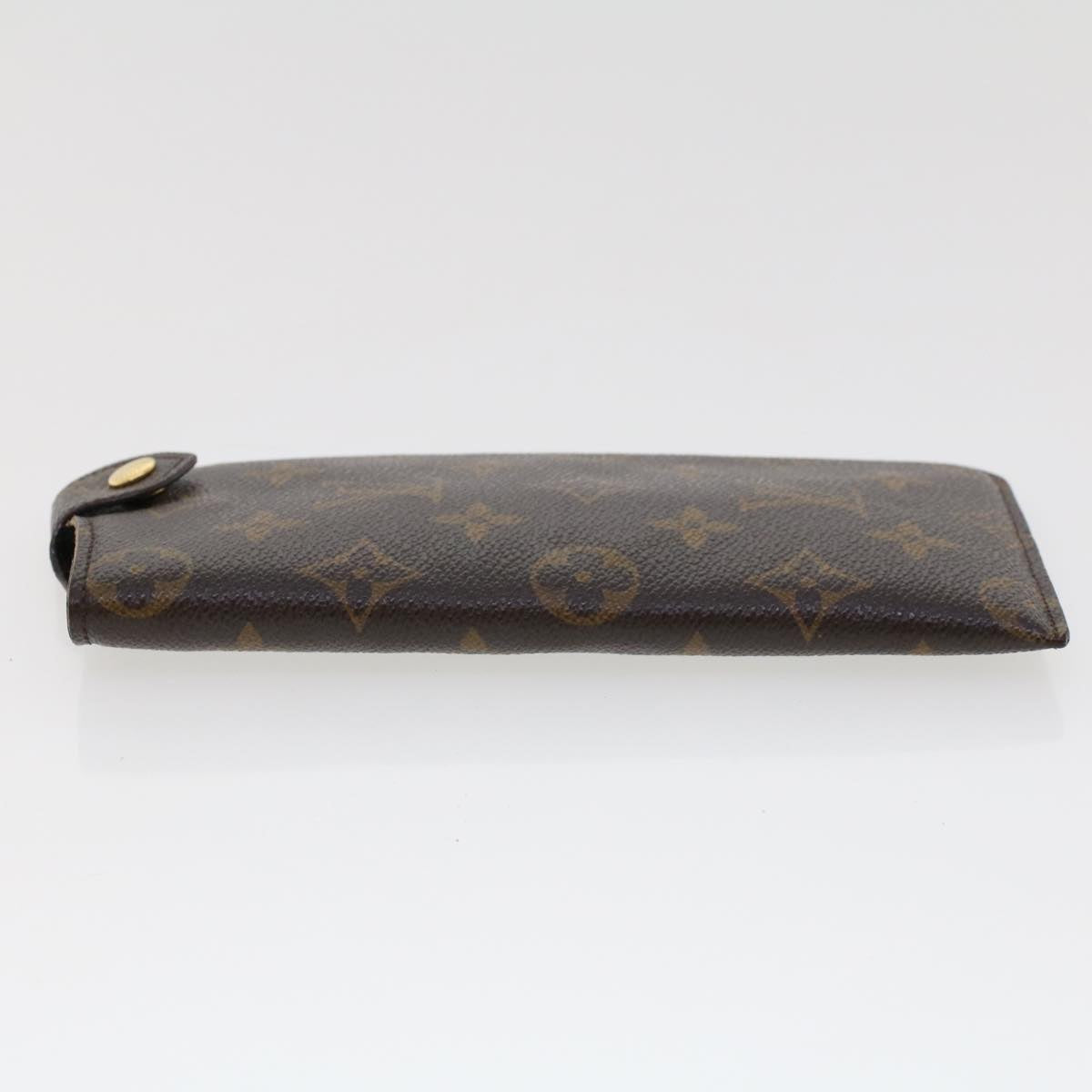 LOUIS VUITTON Monogram Etui Lunette MM Glasses Case M66544 LV yk7266
