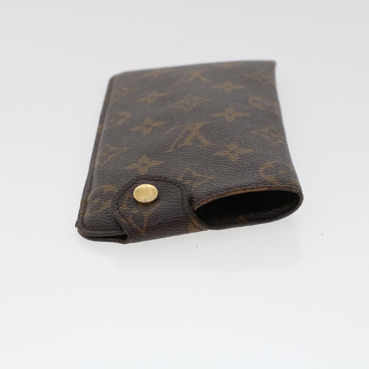 LOUIS VUITTON Monogram Etui Lunette MM Glasses Case M66544 LV yk7266