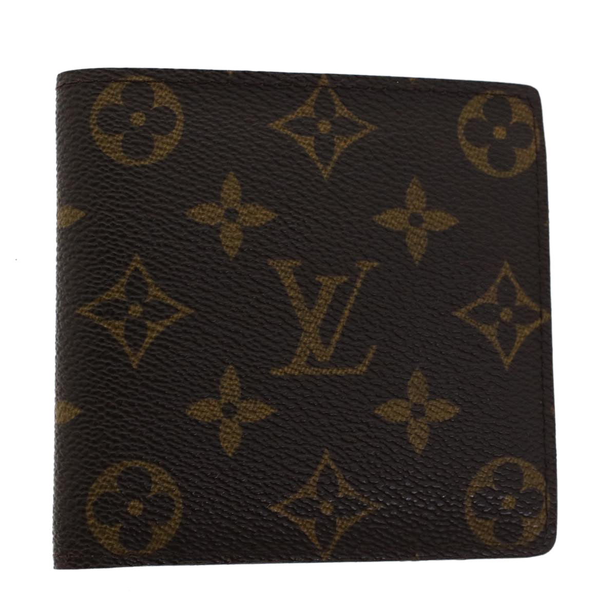 LOUIS VUITTON Monogram Portefeuille Marco Bifold Wallet M61675 LV yk7284