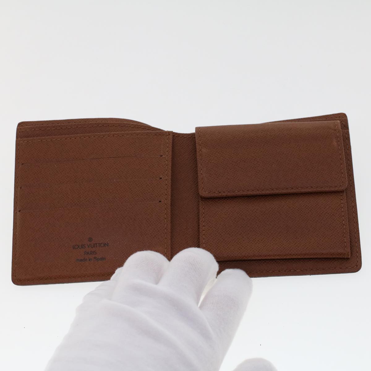 LOUIS VUITTON Monogram Portefeuille Marco Bifold Wallet M61675 LV yk7284