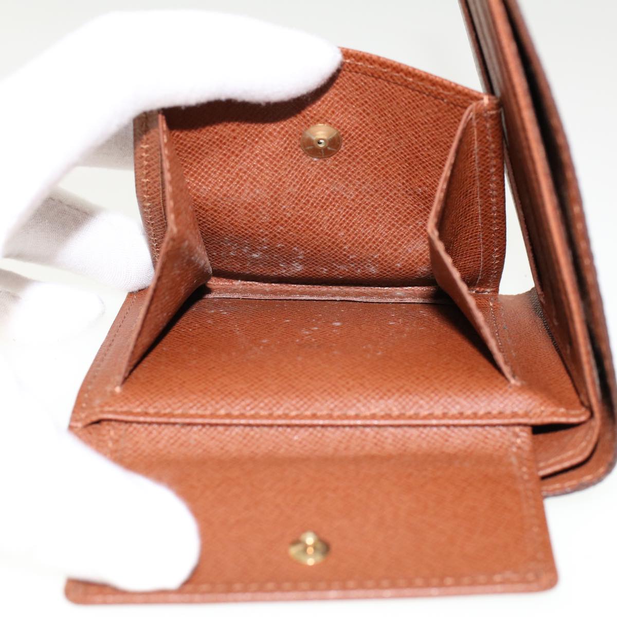LOUIS VUITTON Monogram Portefeuille Marco Bifold Wallet M61675 LV yk7284
