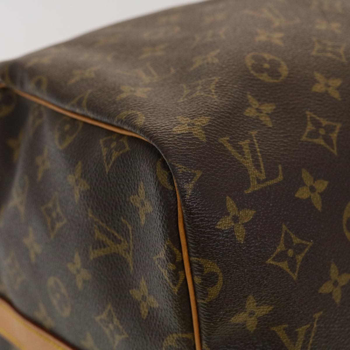 LOUIS VUITTON Monogram Keepall Bandouliere 55 Boston Bag M41414 LV yk7315