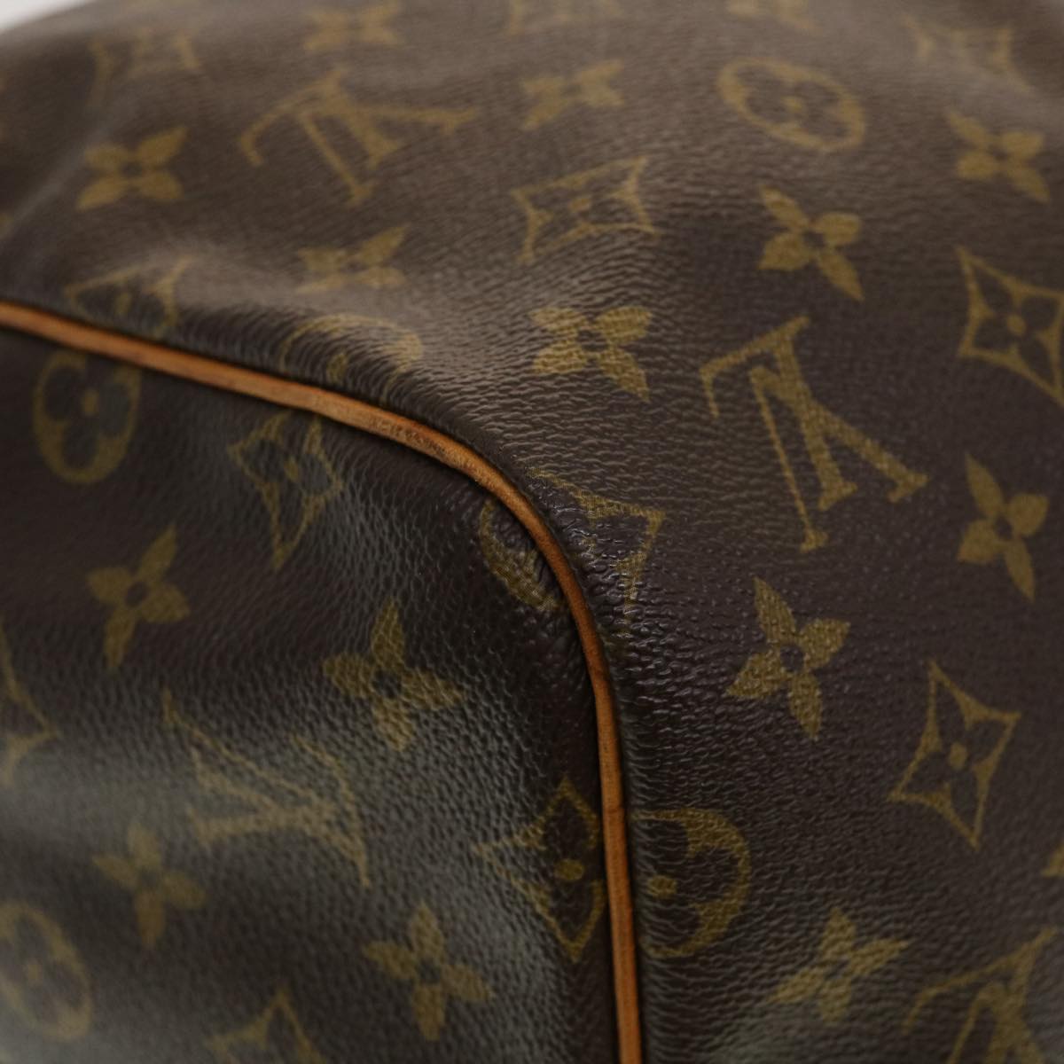 LOUIS VUITTON Monogram Keepall Bandouliere 55 Boston Bag M41414 LV yk7315