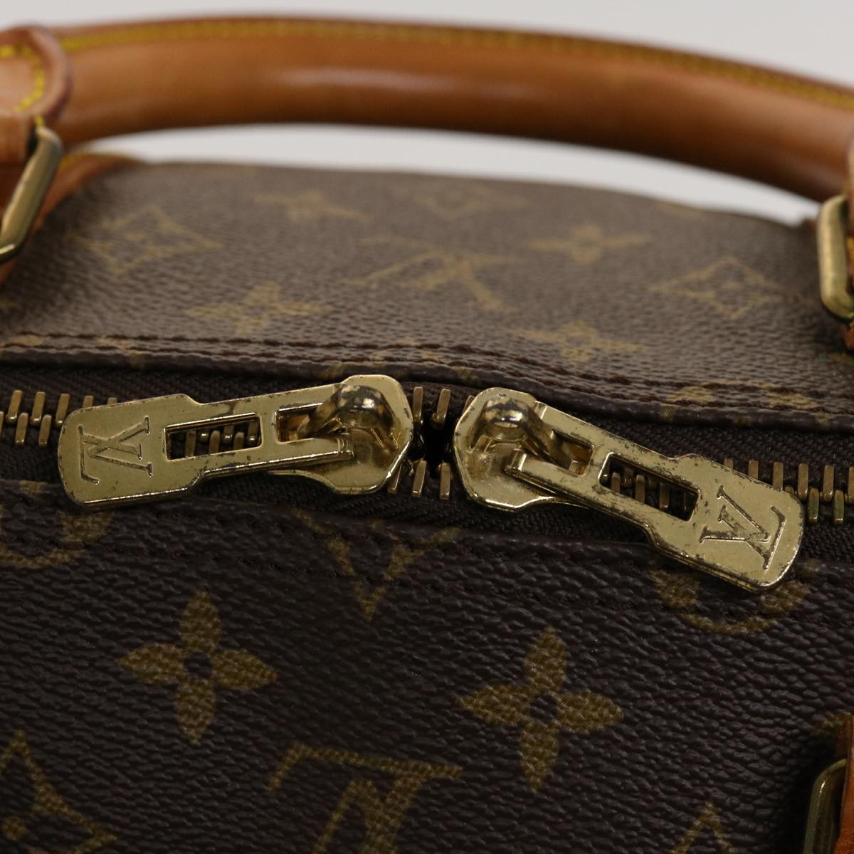 LOUIS VUITTON Monogram Keepall Bandouliere 55 Boston Bag M41414 LV yk7315