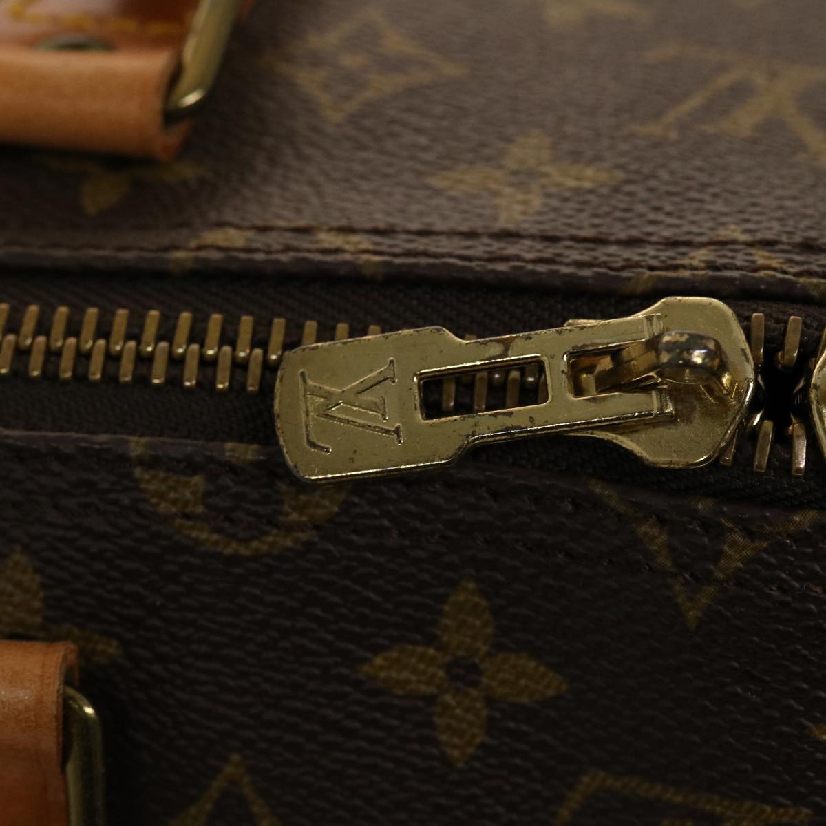 LOUIS VUITTON Monogram Keepall Bandouliere 55 Boston Bag M41414 LV yk7315