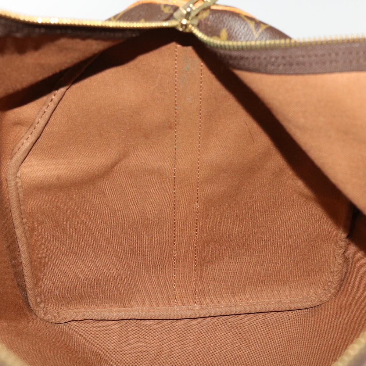 LOUIS VUITTON Monogram Keepall Bandouliere 55 Boston Bag M41414 LV yk7315
