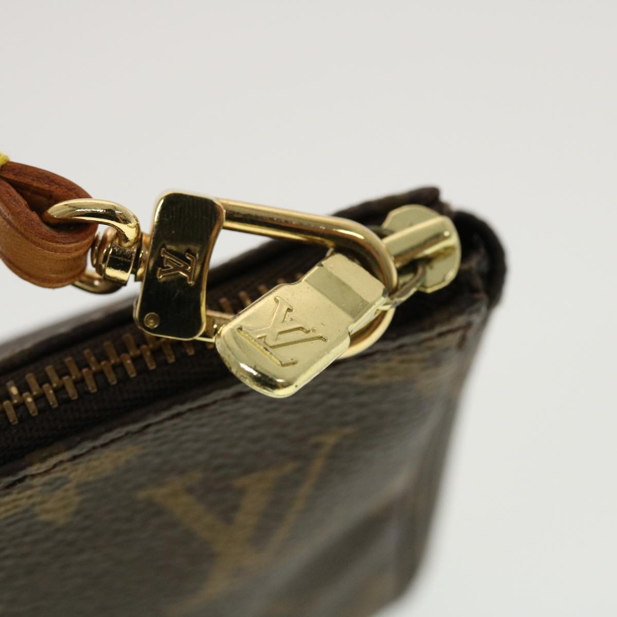 LOUIS VUITTON Monogram Pochette Accessoires Pouch Vintage M51980 LV yk7317