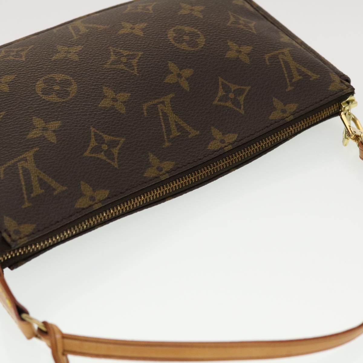 LOUIS VUITTON Monogram Pochette Accessoires Pouch Vintage M51980 LV yk7317