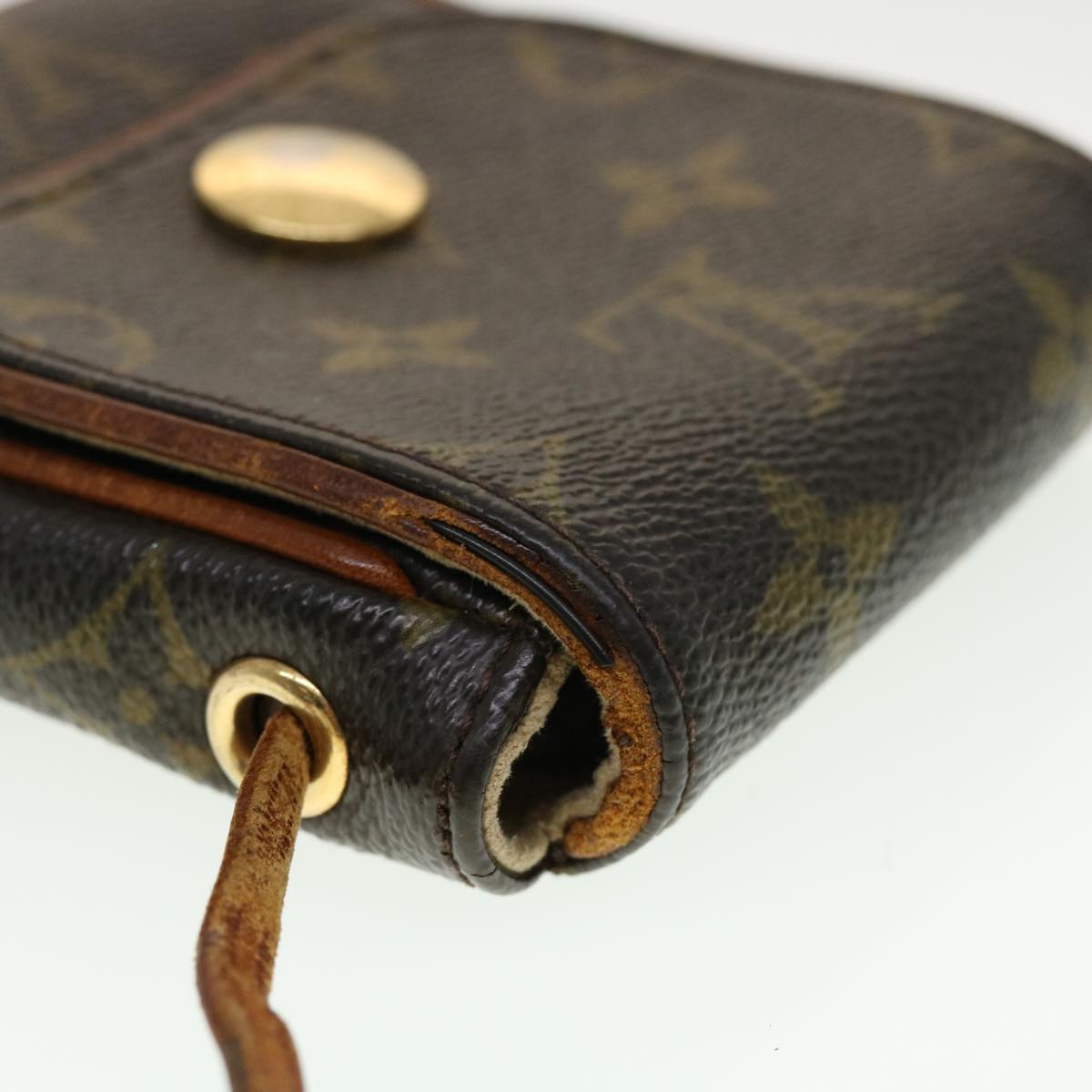 LOUIS VUITTON Monogram Pochette Cancun Shoulder Bag M60018 LV yk7318