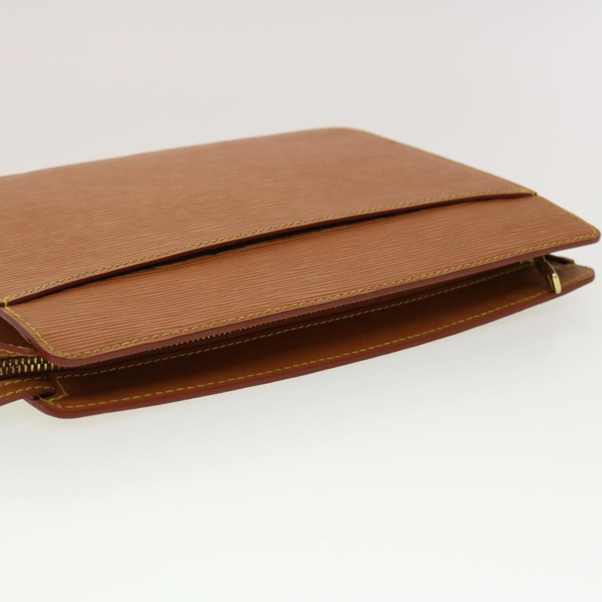 LOUIS VUITTON Epi Pochette Homme Clutch Bag Brown M52528 LV yk7334