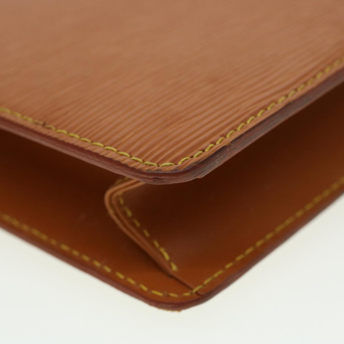 LOUIS VUITTON Epi Pochette Homme Clutch Bag Brown M52528 LV yk7334