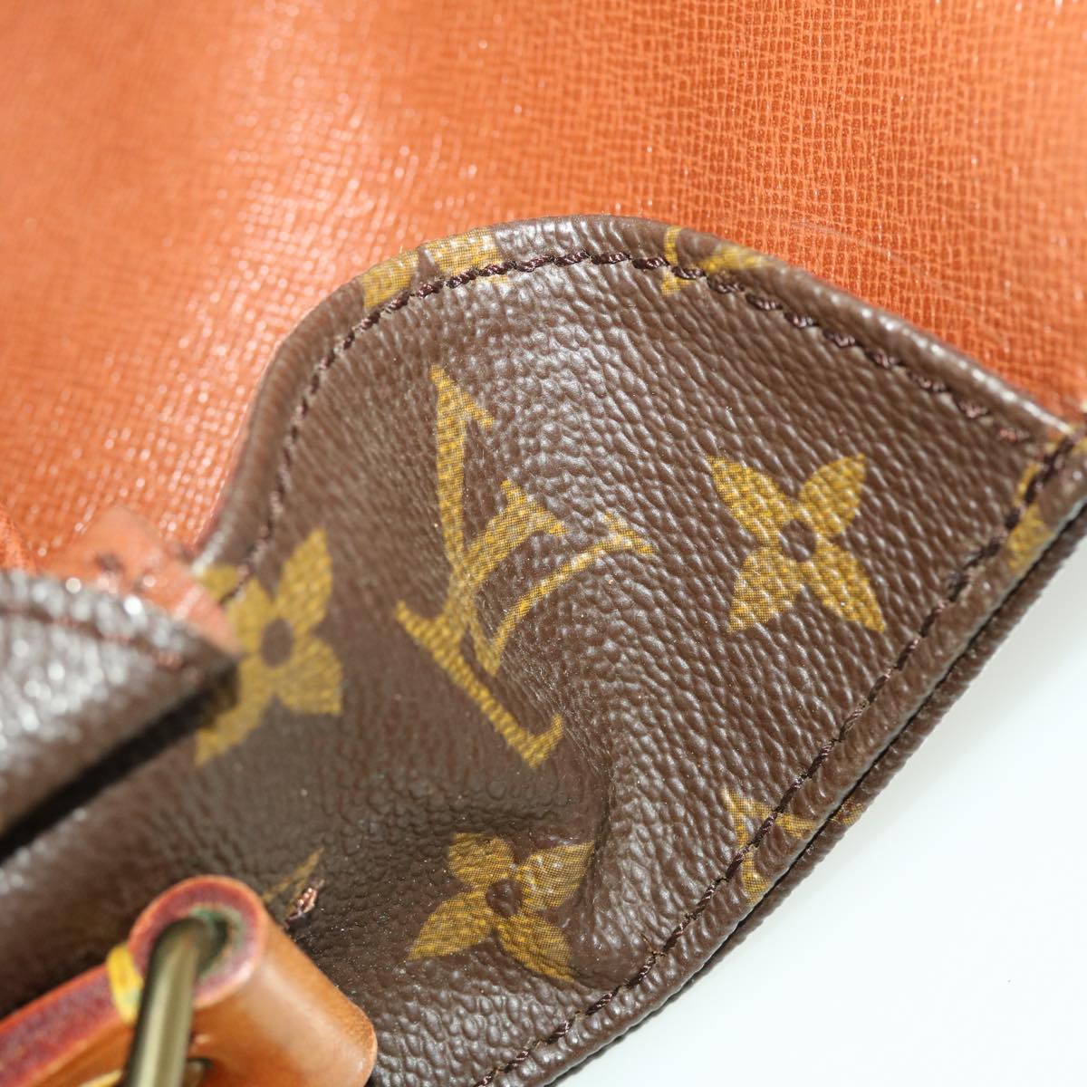 LOUIS VUITTON Monogram Cartouchiere MM Shoulder Bag M51253 LV yk7335