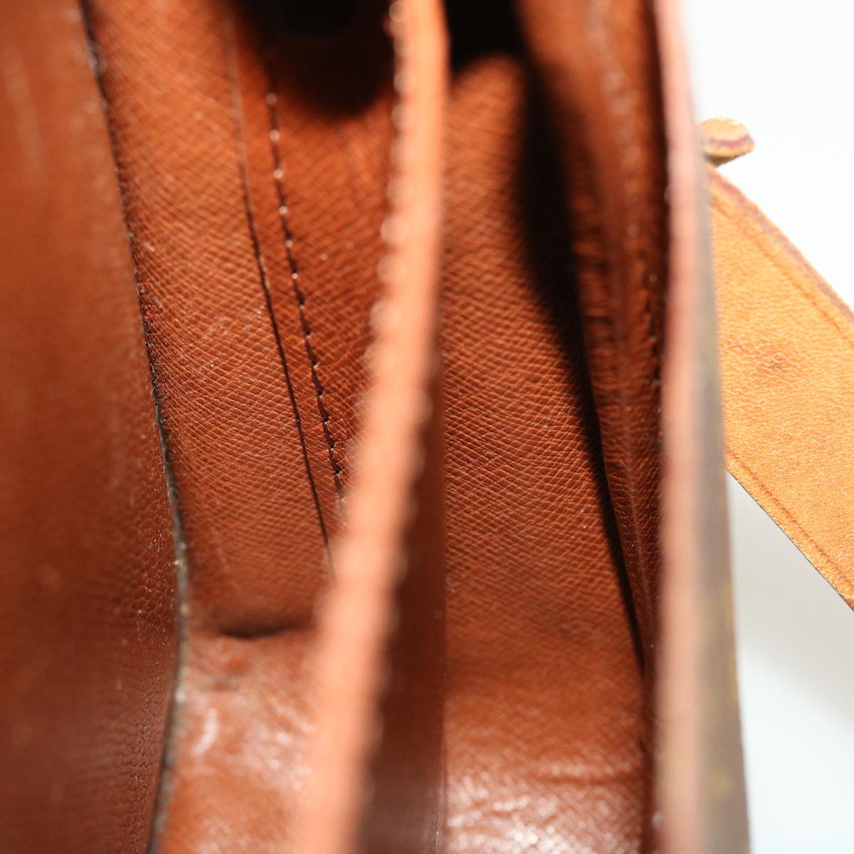 LOUIS VUITTON Monogram Cartouchiere MM Shoulder Bag M51253 LV yk7335