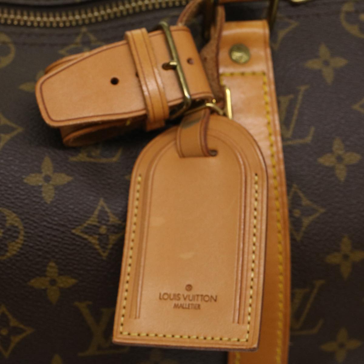 LOUIS VUITTON Monogram Keepall 45 Boston Bag M41428 LV yk7343