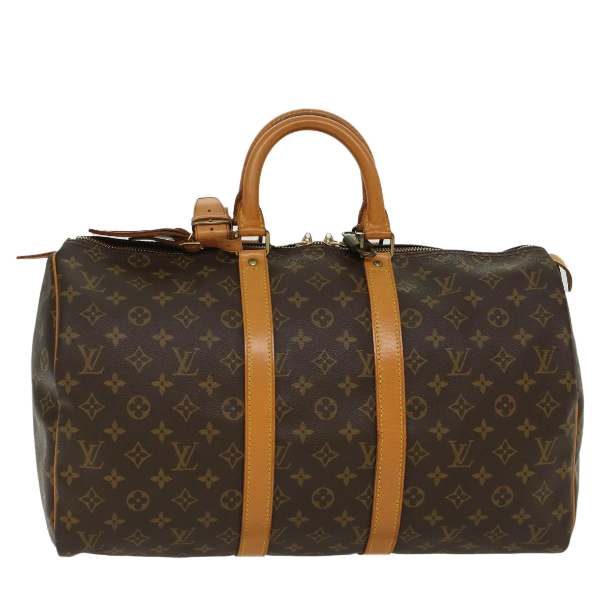 LOUIS VUITTON Monogram Keepall 45 Boston Bag M41428 LV yk7343