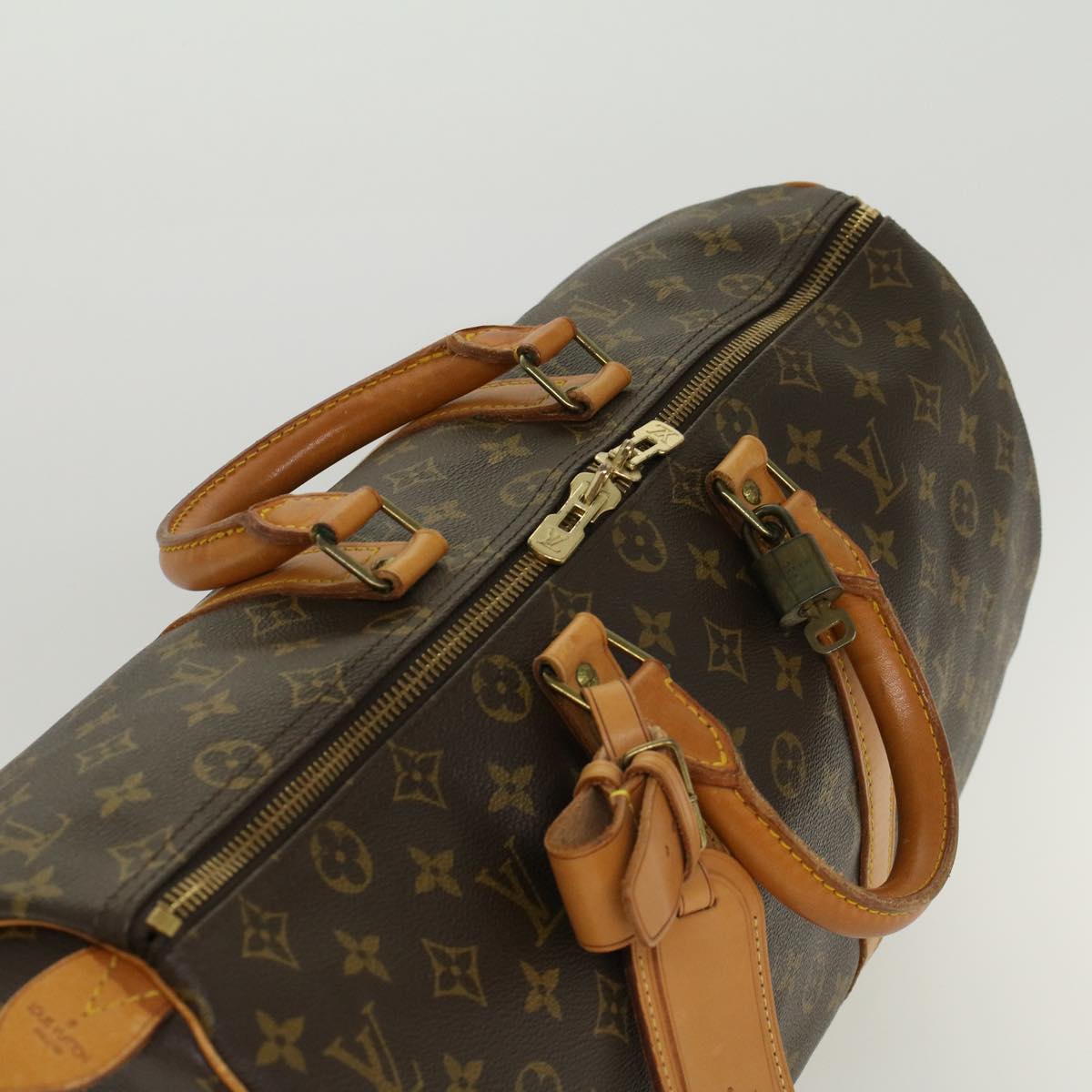 LOUIS VUITTON Monogram Keepall 45 Boston Bag M41428 LV yk7343