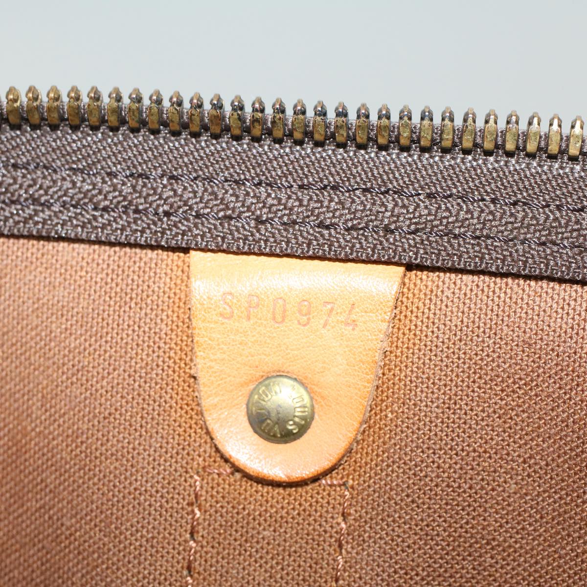 LOUIS VUITTON Monogram Keepall 60 Boston Bag M41422 LV yk7350
