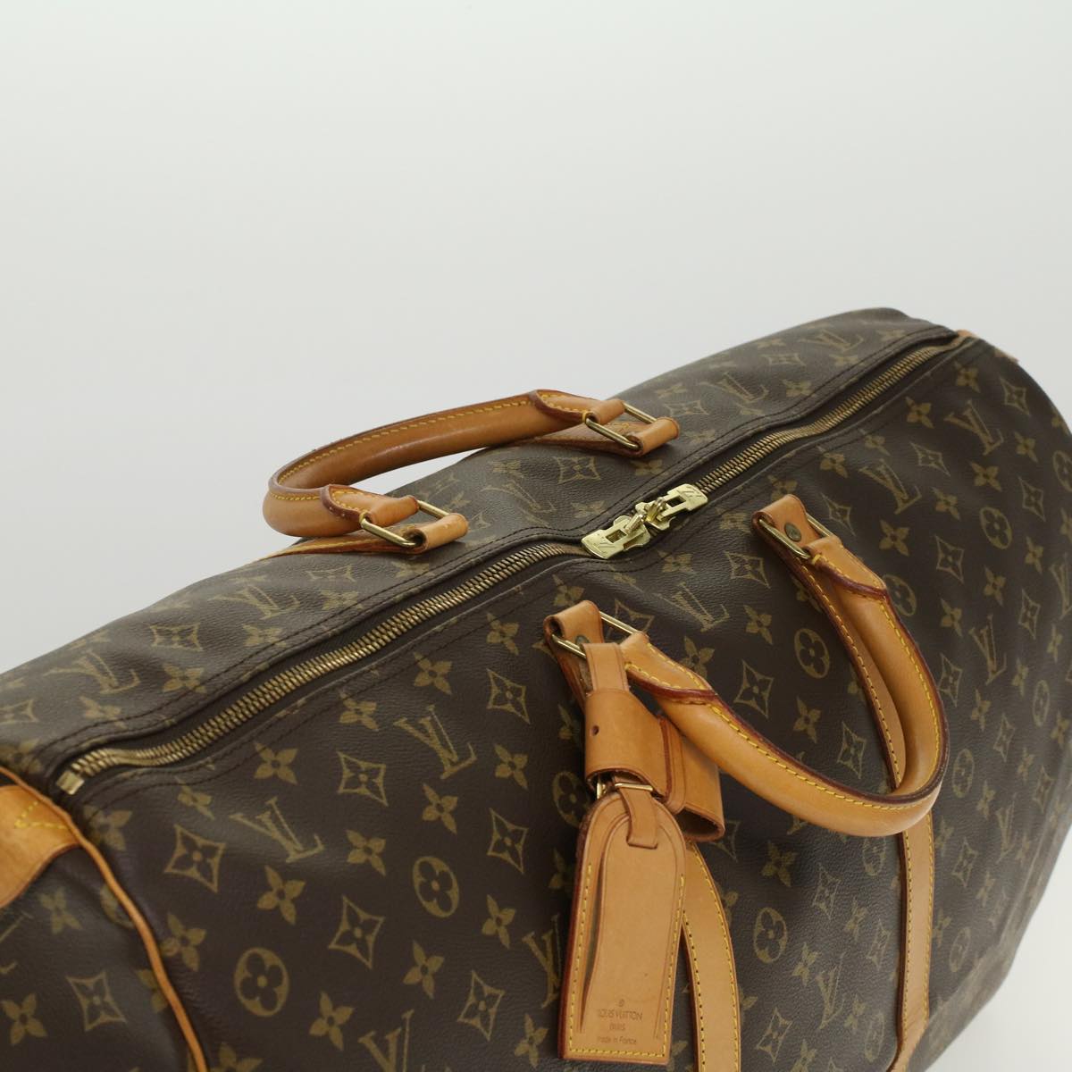 LOUIS VUITTON Monogram Keepall 60 Boston Bag M41422 LV yk7350
