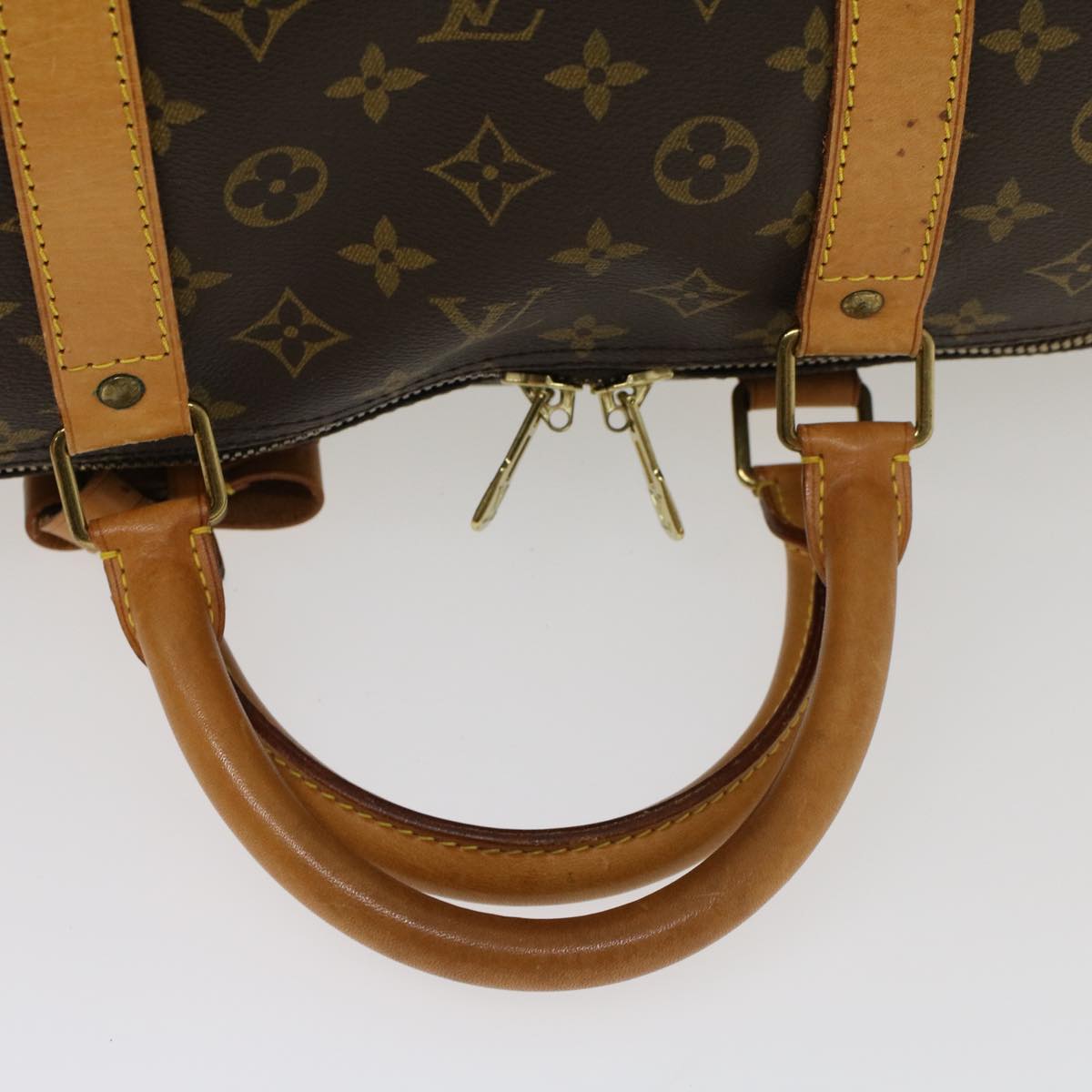 LOUIS VUITTON Monogram Keepall 60 Boston Bag M41422 LV yk7350