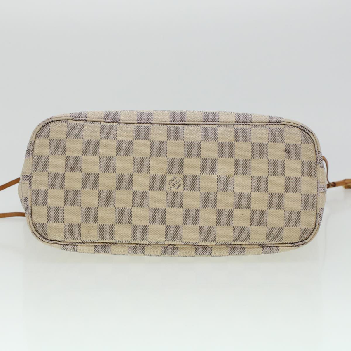 LOUIS VUITTON Damier Azur Neverfull PM Tote Bag N41362 LV yk7364B