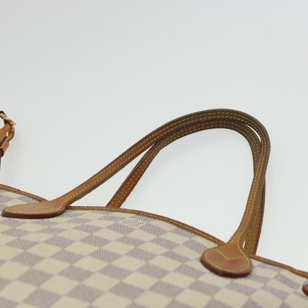 LOUIS VUITTON Damier Azur Neverfull PM Tote Bag N41362 LV yk7364B