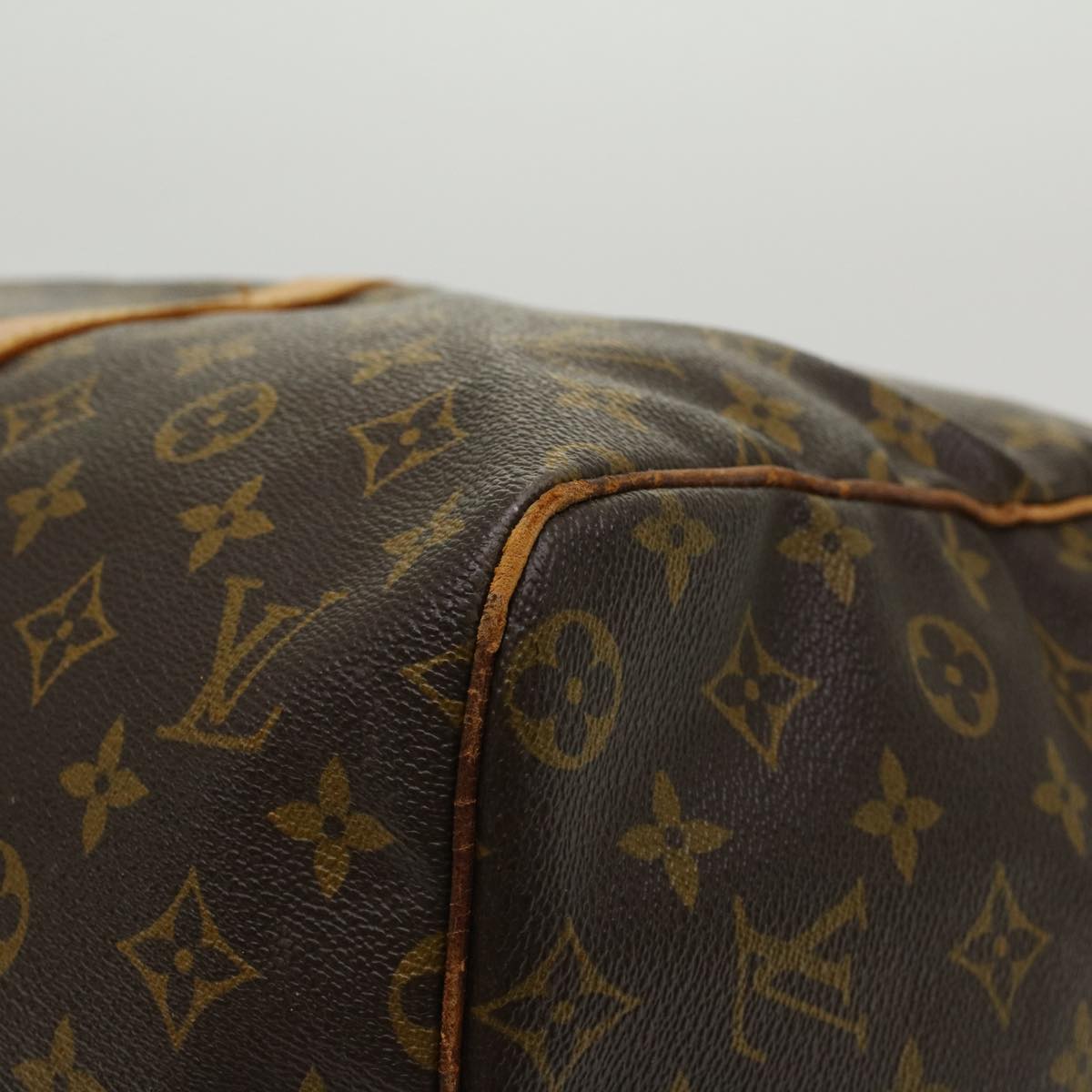 LOUIS VUITTON Monogram Sac Souple 45 Boston Bag M41624 LV yk7381B