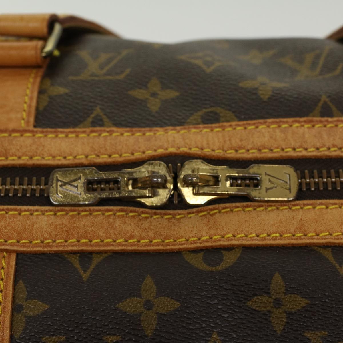 LOUIS VUITTON Monogram Sac Souple 45 Boston Bag M41624 LV yk7381B